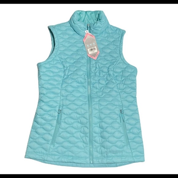 FREE COUNTRY WOMEN'S CHALET QUILTED ACOUA  VEST SIZE SMALL - Picture 3 of 10